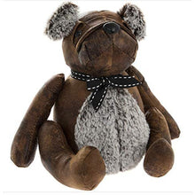 Load image into Gallery viewer, Beautiful Faux Leather Vintage Style Pet Animal Doorstop - Rabbit, Cat, Or Dog Door Stop For The home