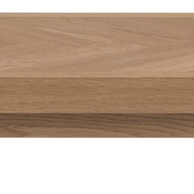 Load image into Gallery viewer, Gorgeous Long 2 Metre Galway Bench, Solid Lacquered Oak & Veneer Large Bench 200x36x45 cm