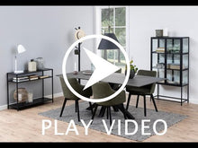 Load and play video in Gallery viewer, Luxury Large Asbaek Ceramic And Oak Dining Table 200x95x76 cm