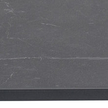 Load image into Gallery viewer, Infinity Black Melamine Marble Print Side Or Lamp Table 50x50x45cm