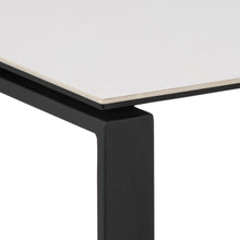 Load image into Gallery viewer, Katrine White Ceramic Coffee Table Set, 2 Moveable Rectangle Tables 115x55cm 69x40cm