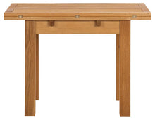 Load image into Gallery viewer, Kenley Extending Oak Dining Table Oil Treated Seats 2-4 100x45/90cm