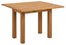 Load image into Gallery viewer, Kenley Extending Oak Dining Table Oil Treated Seats 2-4 100x45/90cm