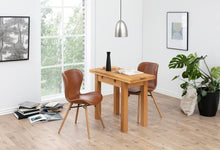 Load image into Gallery viewer, Kenley Extending Oak Dining Table Oil Treated Seats 2-4 100x45/90cm