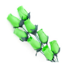 Load image into Gallery viewer, 50 Wooden Roses In Many Colours - 50 Single Rose Stems For Creating Bouquets or Displays In Craft Projects and More