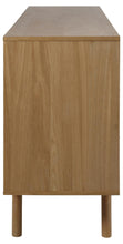 Load image into Gallery viewer, Marte Sideboard High Class Large Solid Oak Cabinet 2 Slide Doors, 4 Drawers 180x44x84cm