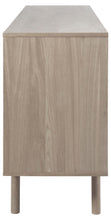 Load image into Gallery viewer, Marte White Oil Sideboard High Class Large Solid Oak Cabinet 2 Doors, 4 Drawers 180x44x84cm