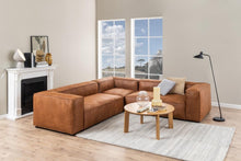 Load image into Gallery viewer, Maxime Round Oak Coffee Table Spacious Large 90cm