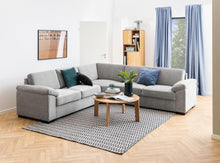 Load image into Gallery viewer, Maxime Round Oak Coffee Table Spacious Large 90cm