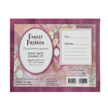 Load image into Gallery viewer, Memories Of Nan Memorial Floral Photo Mount Gift With A Beautiful Verse