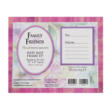 Load image into Gallery viewer, Mum And Me Floral Photo Memory Mount With A Beautiful Verse Poem And Space For Photo