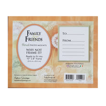 Load image into Gallery viewer, Mummy And Me Floral Photo Memory Mount With A Beautiful Verse Poem And Space For Photo