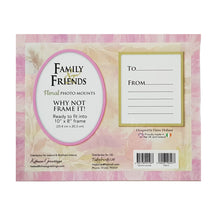 Load image into Gallery viewer, Special Grand Daughter Floral Photo Memory Mount Gift With A Beautiful Verse Poem And Space For Photo