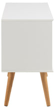 Load image into Gallery viewer, Mitra Chic White Buffet Sideboard Bedroom Home Office Cabinet With 2 Doors And Shelves 100x38x68cm