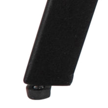 Load image into Gallery viewer, Monti Clear Glass Coffee Table With Strong Black Metal Base 120cm