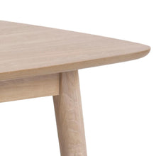 Load image into Gallery viewer, Negano Chene Designer White Oak Rectangle Dining Table 4/6 Seats 150x80cm