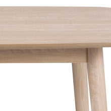 Load image into Gallery viewer, Negano Chene Designer White Oak Rectangle Dining Table 4/6 Seats 150x80cm