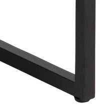 Load image into Gallery viewer, Okaya Designer Coffee Table Smoked Glass Square Top Marble Shelf 80cm