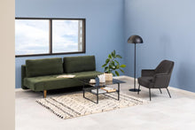 Load image into Gallery viewer, Okaya Designer Coffee Table Smoked Glass Square Top Marble Shelf 80cm