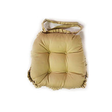 Load image into Gallery viewer, Luxury Twill Jumbo Chair Pads, Premium Thick Chunky Seat Cushions 100% Cotton