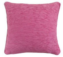 Load image into Gallery viewer, Luxury Thick Chenille Savannah Cushion 17" Piped Edge Square Cushion Cover and Polyester Inner made by Evans Lichfield