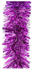 Load image into Gallery viewer, 2 metre tinsel in dark pink