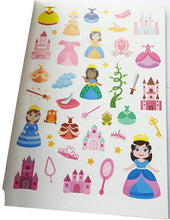 Load image into Gallery viewer, A4 Colouring Books with Stickers & Colouring Pencils Included, Choose a Theme - Pets, Dinosaurs, Ballet, Princess, Superhero