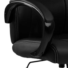 Load image into Gallery viewer, Race Executive Office Desk Or Gaming Chair With A Sport Style Ergonomic PVC Leather And Stitched Fabric Design