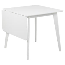 Load image into Gallery viewer, Roxby Square Space Saving Dining Table White 80/120x80x76 cm 2/6 Seats