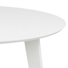Load image into Gallery viewer, Roxby Round Oak White Dining Table 105x76cm Seats 4