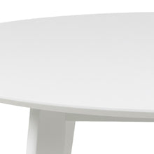 Load image into Gallery viewer, Roxby Round Oak White Dining Table 105x76cm Seats 4