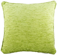Load image into Gallery viewer, Luxury Thick Chenille Savannah Cushion 17" Piped Edge Square Cushion Cover and Polyester Inner made by Evans Lichfield