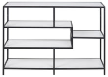 Load image into Gallery viewer, Seaford Stylish Bookcase Standing Storage Shelving Unit 114x35x78 cm