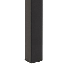 Load image into Gallery viewer, Seaford Rectangle Dining Table With Striking Oak Wood Effect Top And Solid Metal Base 160x80