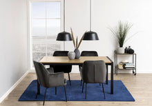 Load image into Gallery viewer, Seaford Serving Trolley Home Storage Unit In Oak With 1 Shelf And Castors 60x30x75cm