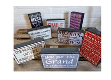 Load image into Gallery viewer, Funny Gift Message Plaque, There Are No Limits To What You Can Accomplish 25x16cm