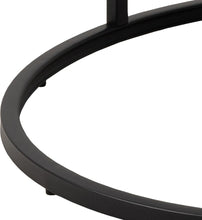 Load image into Gallery viewer, Spiro Coffee Table White Marble Metal Base 2pcs 70cm