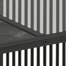 Load image into Gallery viewer, Strington Super Coffee Table, Square With Black Marble Top Glass And Metal Base 80cm