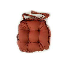 Load image into Gallery viewer, Luxury Twill Jumbo Chair Pads, Premium Thick Chunky Seat Cushions 100% Cotton