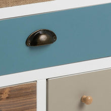 Load image into Gallery viewer, Stylish On Trend Shabby Chic Thais Wooden Chest Of Drawers In White 48x32x98cm