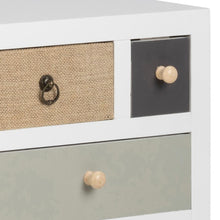 Load image into Gallery viewer, Thais Wooden Chest Of Drawers In White Grand On Trend Shabby Chic Furniture 70x32x81cm