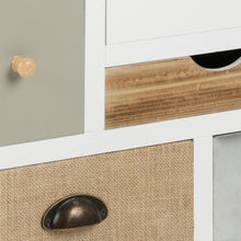 Load image into Gallery viewer, Lavish On Trend Shabby Chic Thais Wooden Chest Of Drawers In White 81x34x55cm