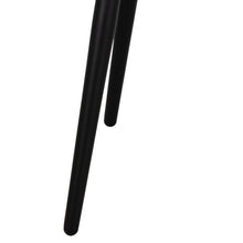 Load image into Gallery viewer, Wicklow White Ceramic Marble Print Dining Table With Black Metal Base 140cm