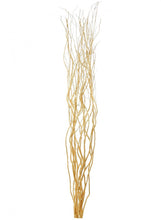 Load image into Gallery viewer, Contorted Twisted Willow Twigs Bunch For Floor Standing Vases And Displays 120cm Tall in Black, Cream , Brown, Silver Or Gold