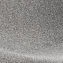 Load image into Gallery viewer, 4 x Wilma Bellana Fabric Chair In Grey Or Blue With Black Powder Coated Legs, Set Of 4