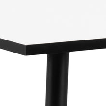 Load image into Gallery viewer, Wilma Dining Table In Oak, White Or White Oak With Black Metal Legs120 x 80 cm