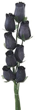 Load image into Gallery viewer, Bunch Of 8 Wooden Rose Stems In A Wide Range Of Colours Home Decor Artificial Flowers