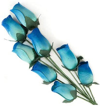 Load image into Gallery viewer, Bunch Of 8 Wooden Rose Stems In A Wide Range Of Colours Home Decor Artificial Flowers