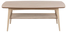 Load image into Gallery viewer, Woodstock Coffee Table In Stunning White Oiled Oak Design 120x60cm