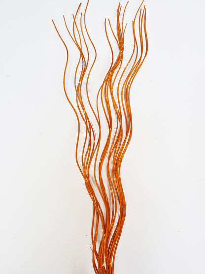 Tall Spiral 80 LED Light Up Willow Twigs Bunch Battery Operated 120cm Home Decor